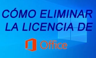 quitar licencia de office con simbolo de sistema