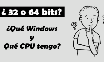 que cpu tengo 32 o 64 bits