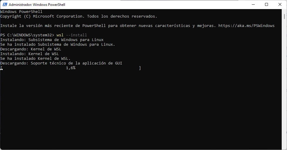 subsistema de windows para linux windows 11