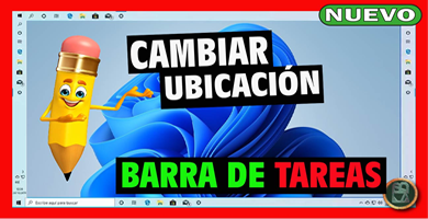 mover barra de tareas windows 11 arriba abajo derecha izquierda vertical