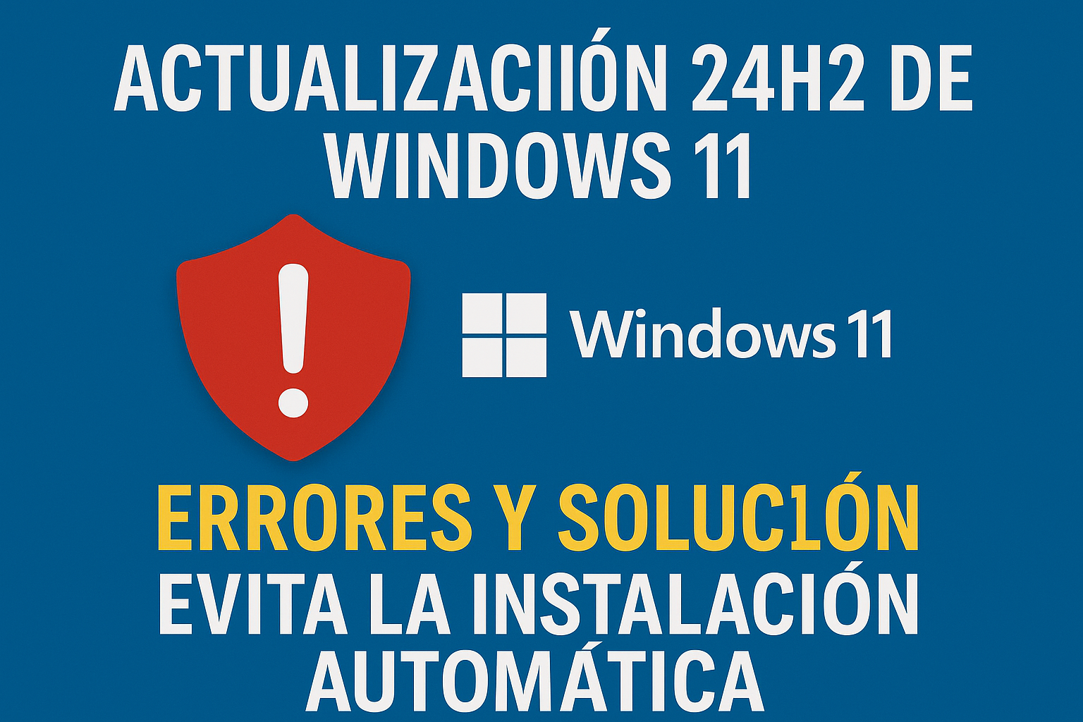 error update 24h2 win 11