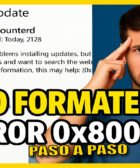 Soluciona el error 0x800f081f en Windows paso a paso