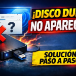 disco duro externo no aparece en windows