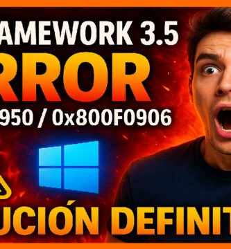 error al instalar net framework 3.5