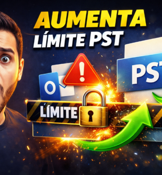 aumentar limite archivo pst
