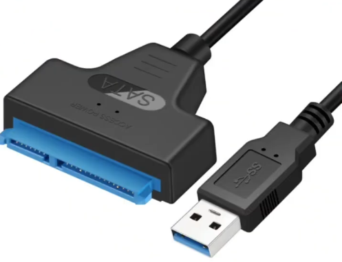 adaptador sata a usb para clonar un disco duro a un ssd en portatil