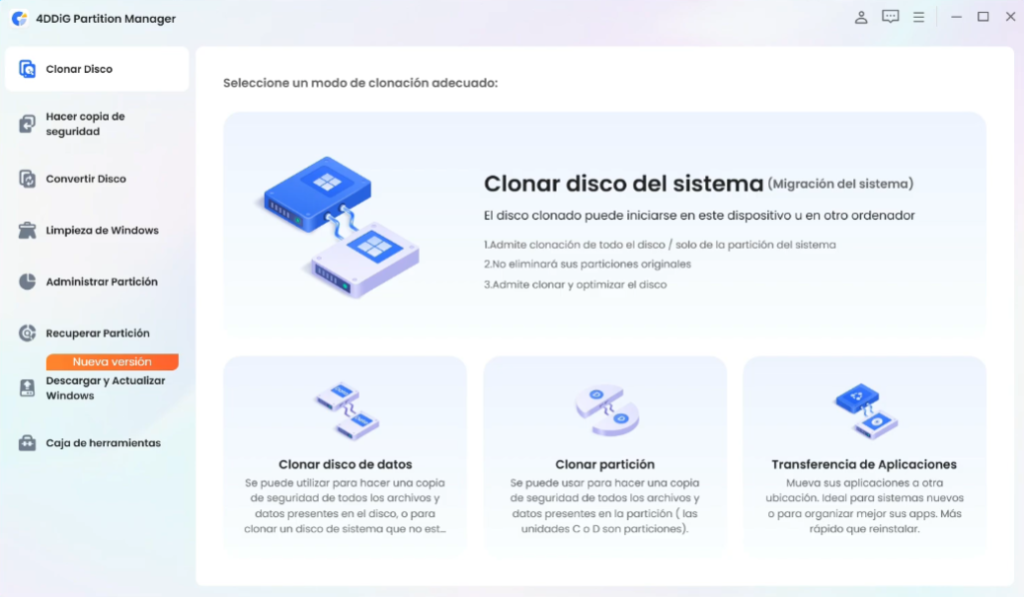 4ddig particion manager